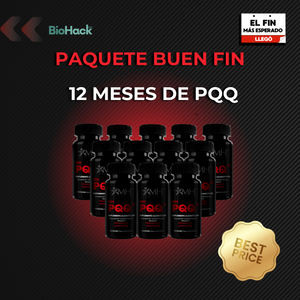 PQQ - EGCG + CURCUMINA C3 + RESVERATROL - 12 meses