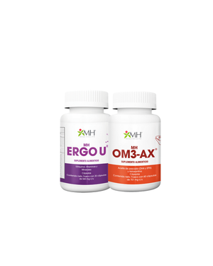 DUO JUVENTUD - Omega 3, Astaxantina, Ubiquinol, Jalea Real, Vitaminas y Minerales