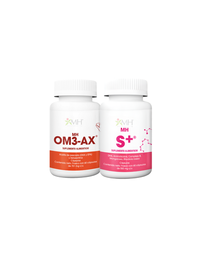 Rhodiola + DHA + Complejo B + Aminoácidos + Omega 3 con Astaxantina - Para adolescentes y adultos - 1 mes