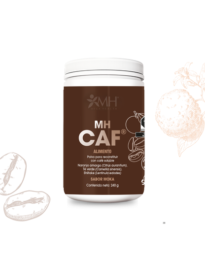 CAF - CAFÉ CON SHIITAKE + NARANJO AMARGO + EGCG