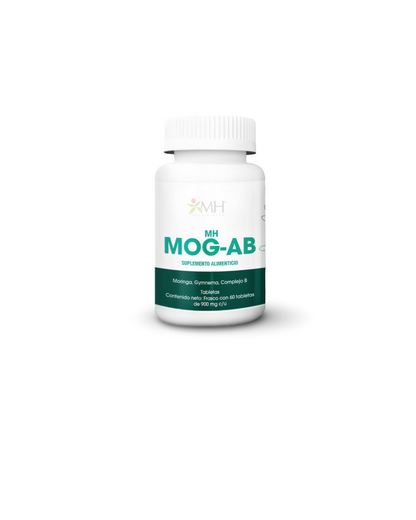 Complejo B + Cromo + D3 + Gymnema + Moringa - MOG-AB