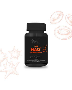 N-Ribósido + Trans Resveratrol + Quercetina + D-Ribósido + NAD - 1 mes