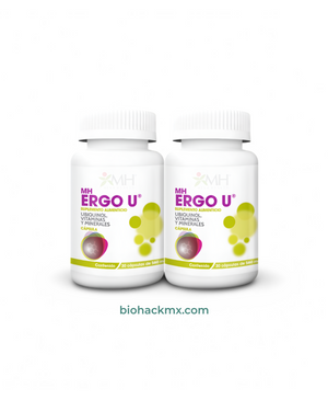 ERGO-U - Ubiquinol con Jalea Real, Vitaminas y Minerales - 1 mes