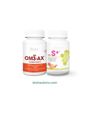 Fosfatidilserina potenciada + Omegas con Astaxantina - Para adolescentes y adultos - 1 mes