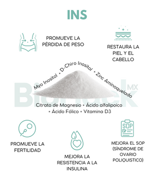 Inositol 5:1 + Magnesio + Ácido alfalipoico + Vitamina D3 - 1 mes