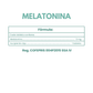 Melatonina grado clínico - 1 mes