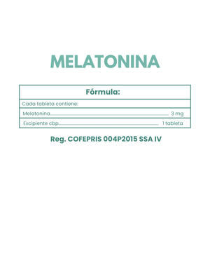 Melatonina grado clínico - 1 mes