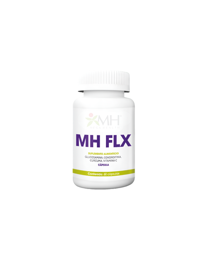 Glucosamina sulfato + Condroitina sulfato + Curcumina + Vitamina C - FLX - 1 mes