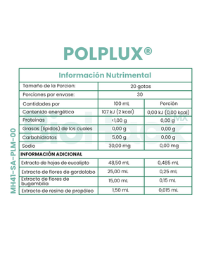 Eucalipto + Gordolobo + Bugambilia + Propóleo - POLPLUX