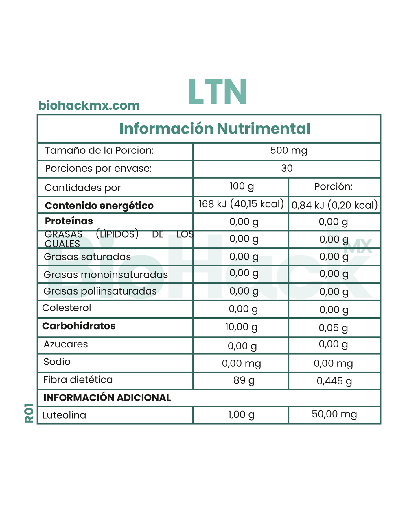 Triada 3 meses - Precursor de NAD + Quercetina + Luteolina