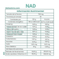 Triada BioHack- Precursor de NAD + Quercetina + Luteolina - 2 meses